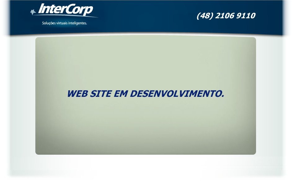 Web Site em desenvolvimento.